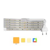 10 meter led strip 230 volt dimbaar 120 leds p/m - 2700 kelvin